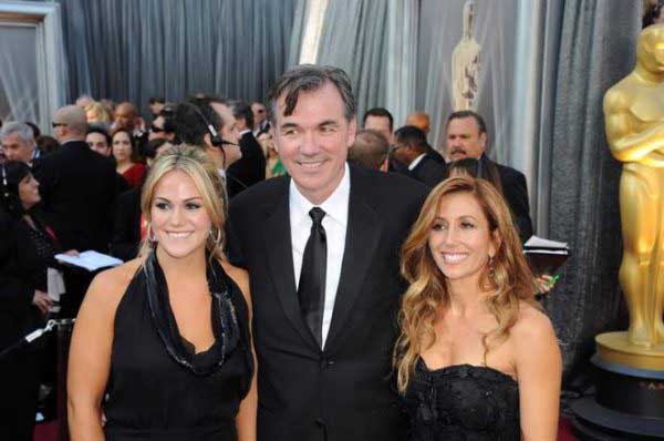 Billy Beane with his wife Tara Beane and daughter Casey Beane.